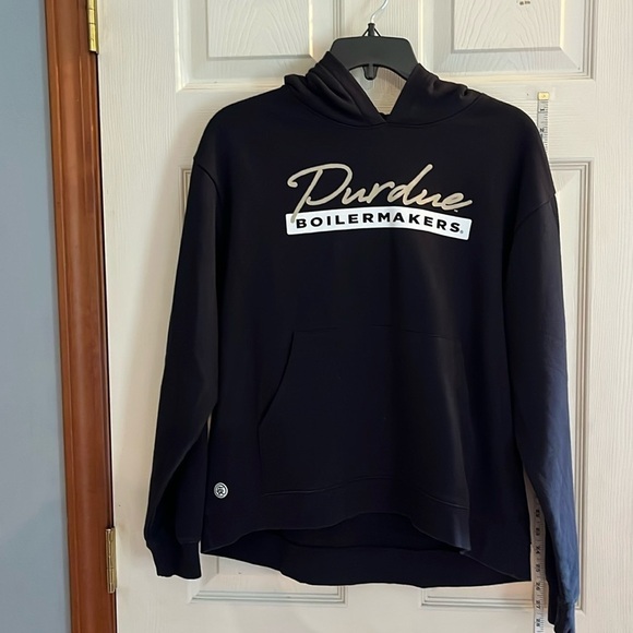 Fall rush-Purdue University -women’s M-black-boilermakers  hooded sweatshirt. - Picture 1 of 14
